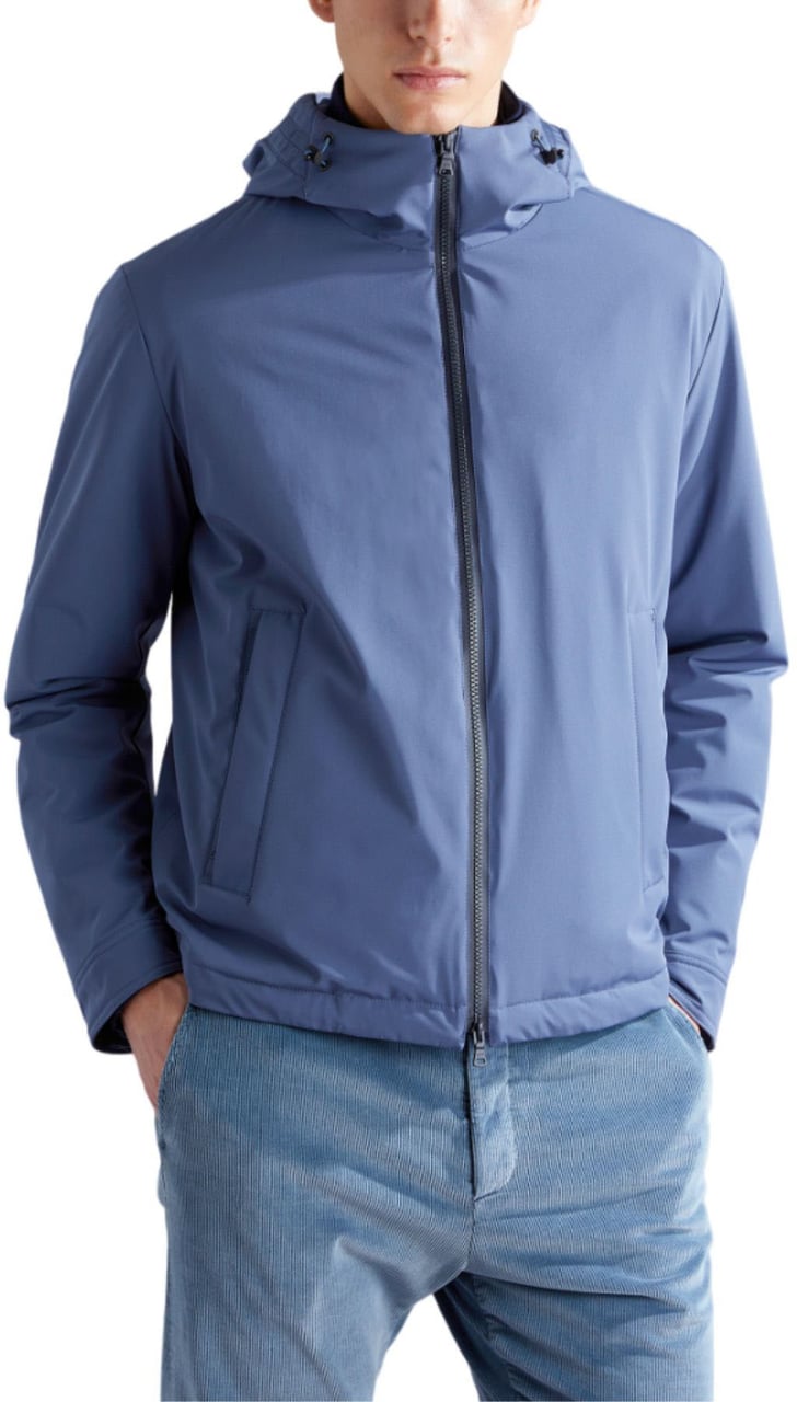 Paul & Shark Four-Way Stretch Windproof Jacket Blauw