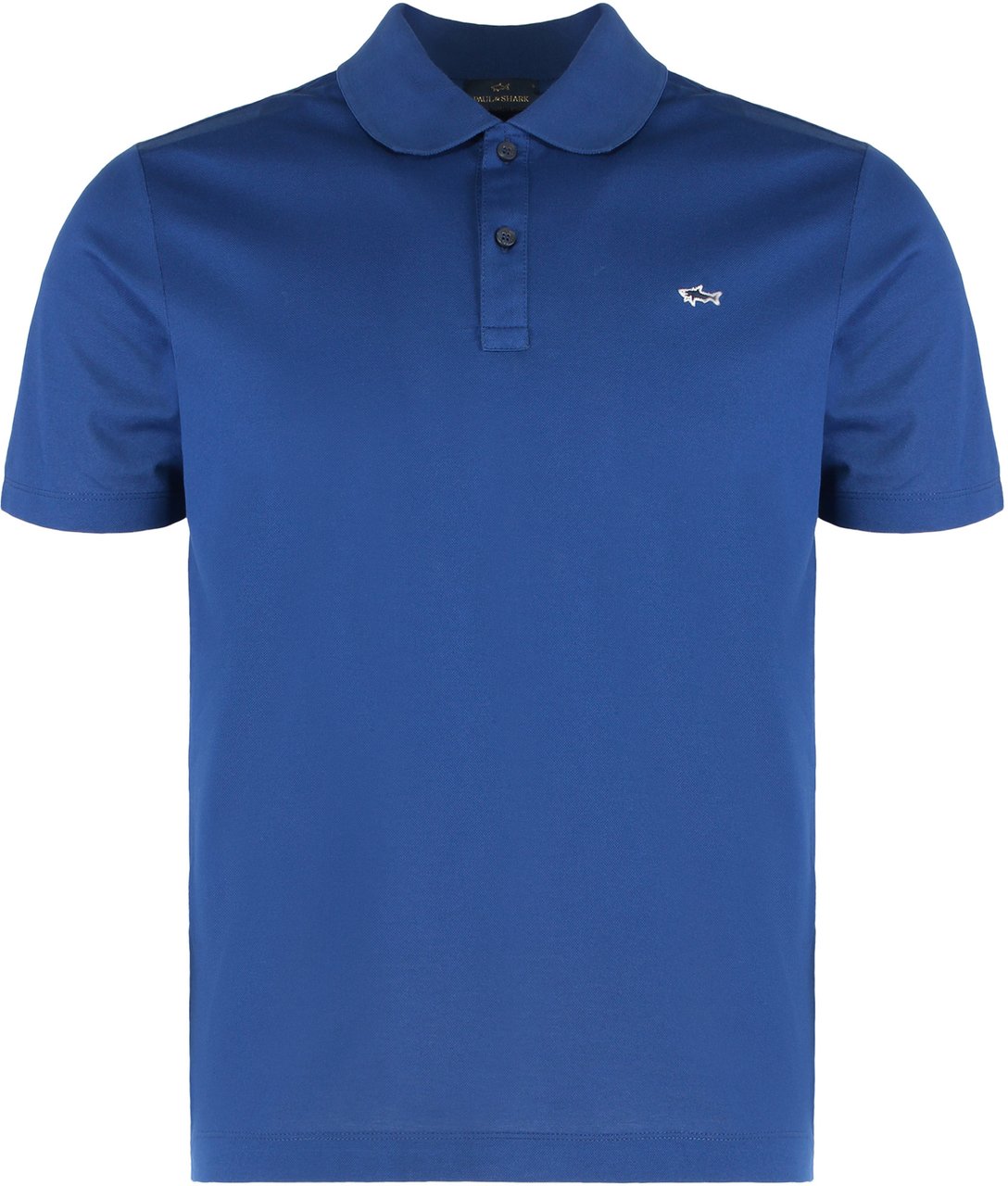 Paul & Shark Cotton piquet polo Blauw