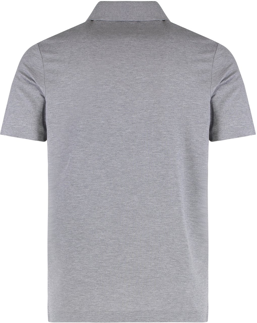 Paul & Shark Cotton piqué polo shirt Grijs