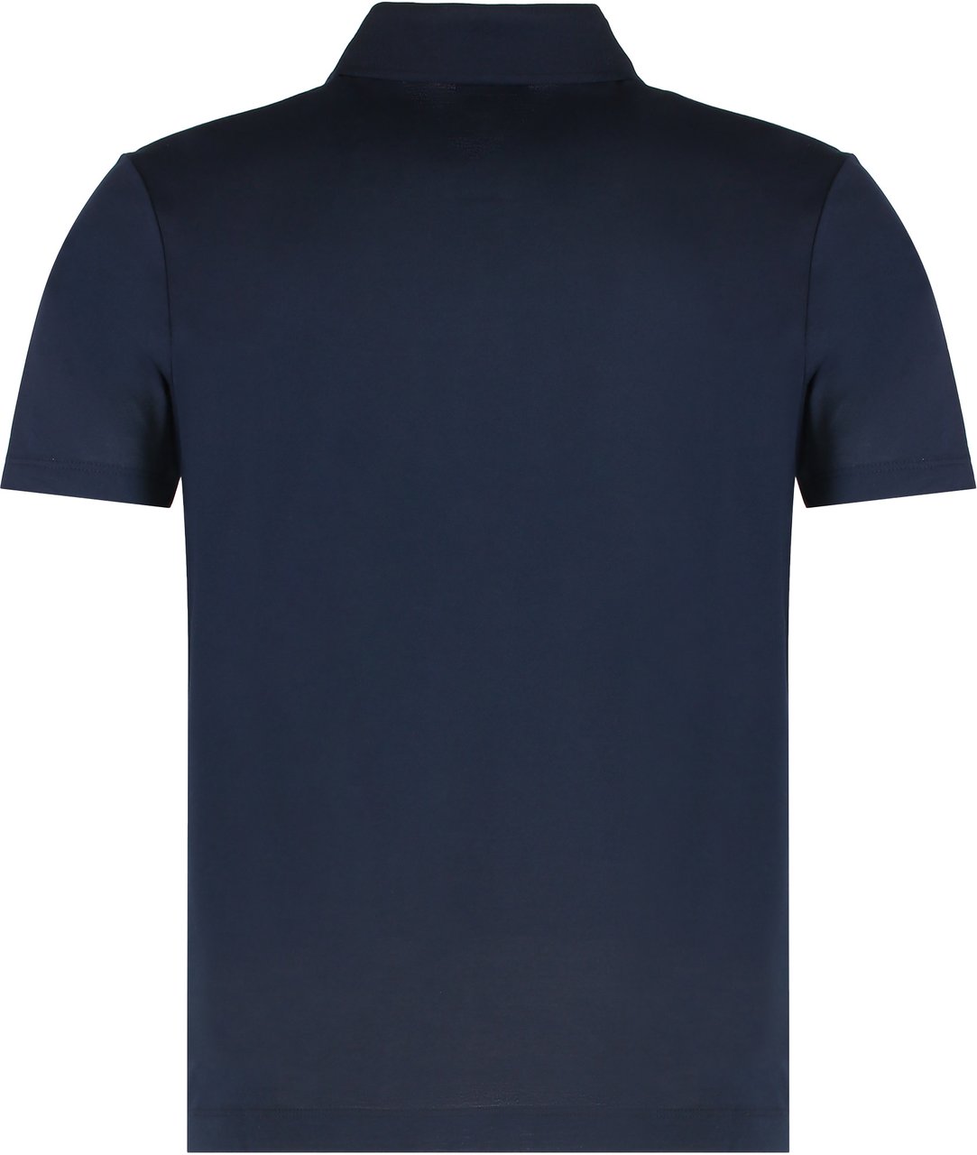 Paul & Shark Cotton pique polo Blauw