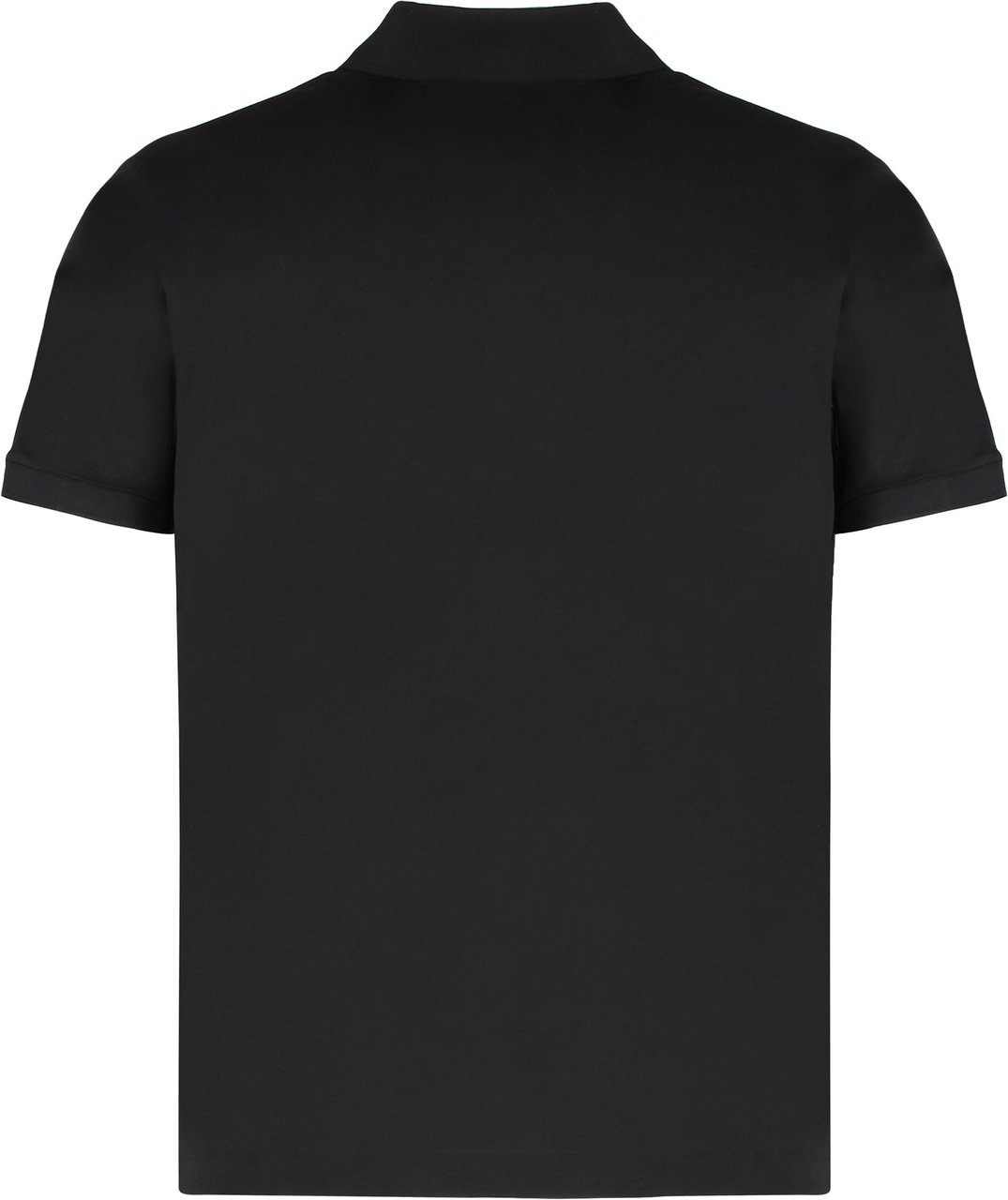 Paul & Shark Cotton piqué polo shirt Zwart