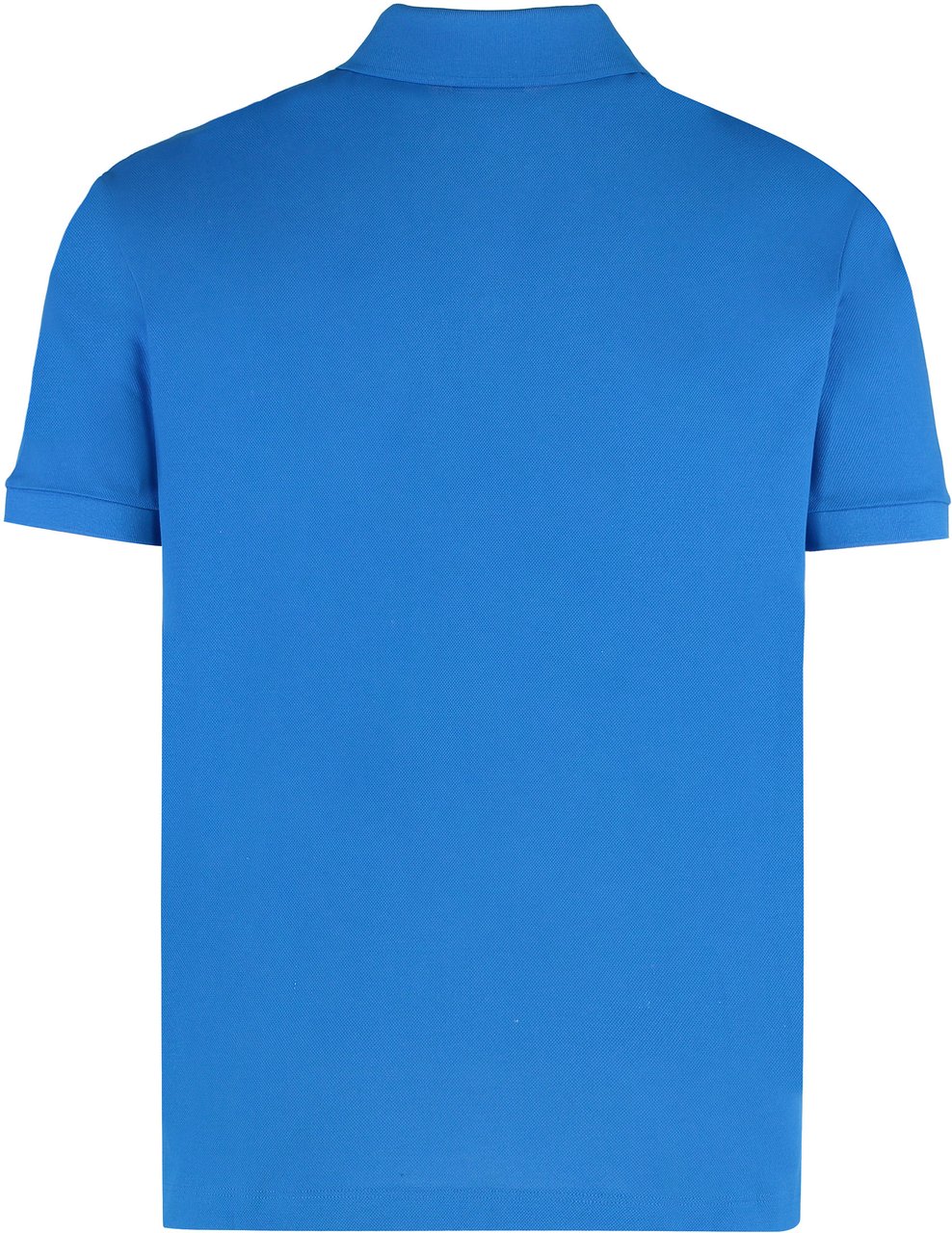 Paul & Shark Cotton piqué polo shirt Blauw
