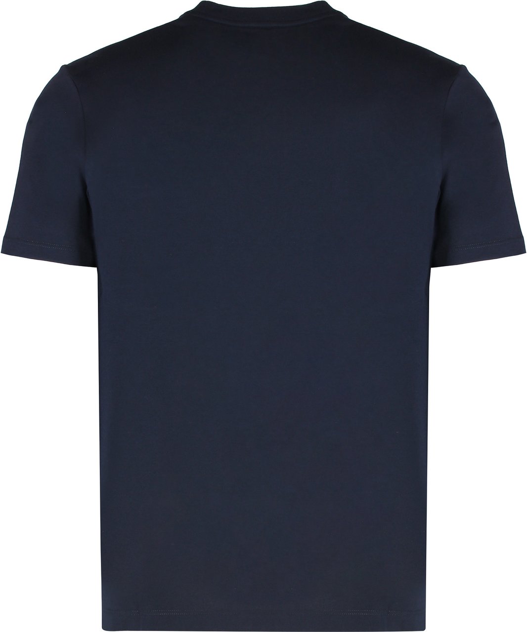 Paul & Shark T-shirt in cotton jersey with logo print Blauw