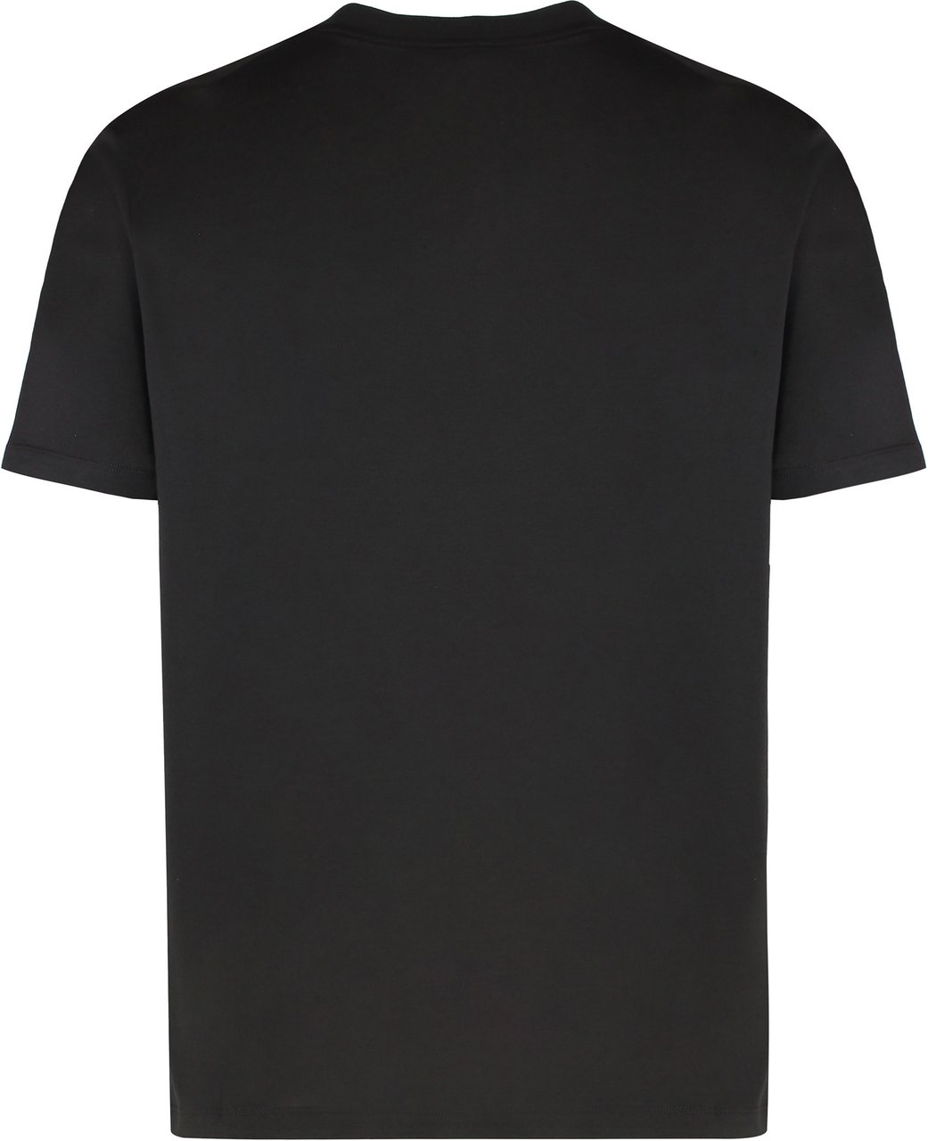 Paul & Shark T-shirt in cotton jersey with logo print Zwart