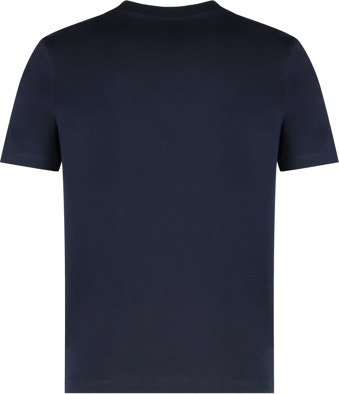 Paul & Shark T-shirt in cotton jersey with logo print Blauw