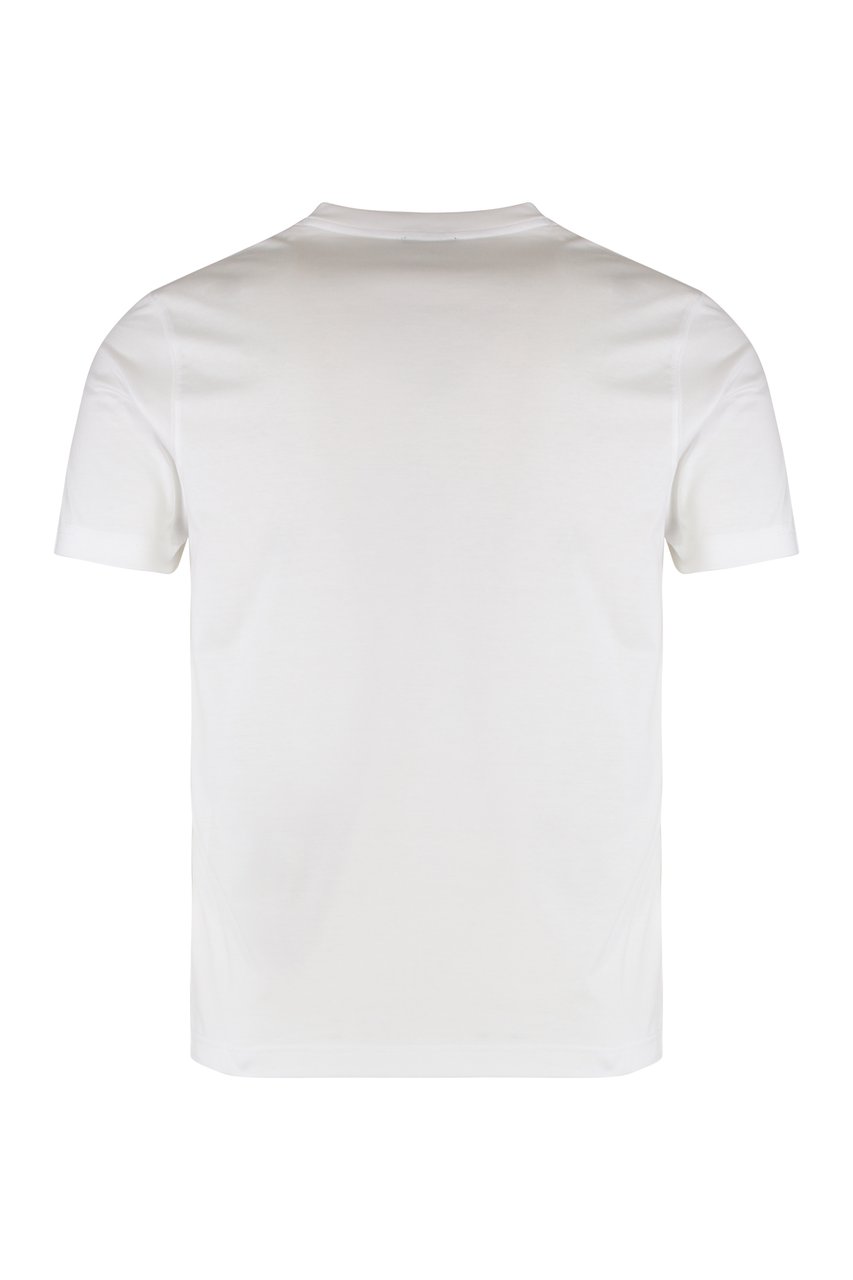 Paul & Shark White long-sleeve t-shirt with a minimalist design Wit