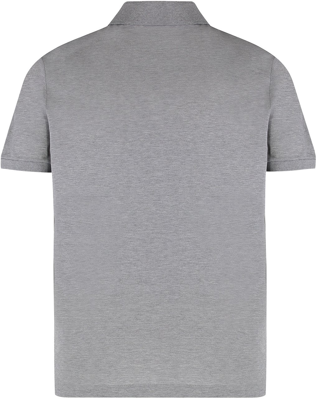 Paul & Shark Cotton piqué polo shirt Grijs