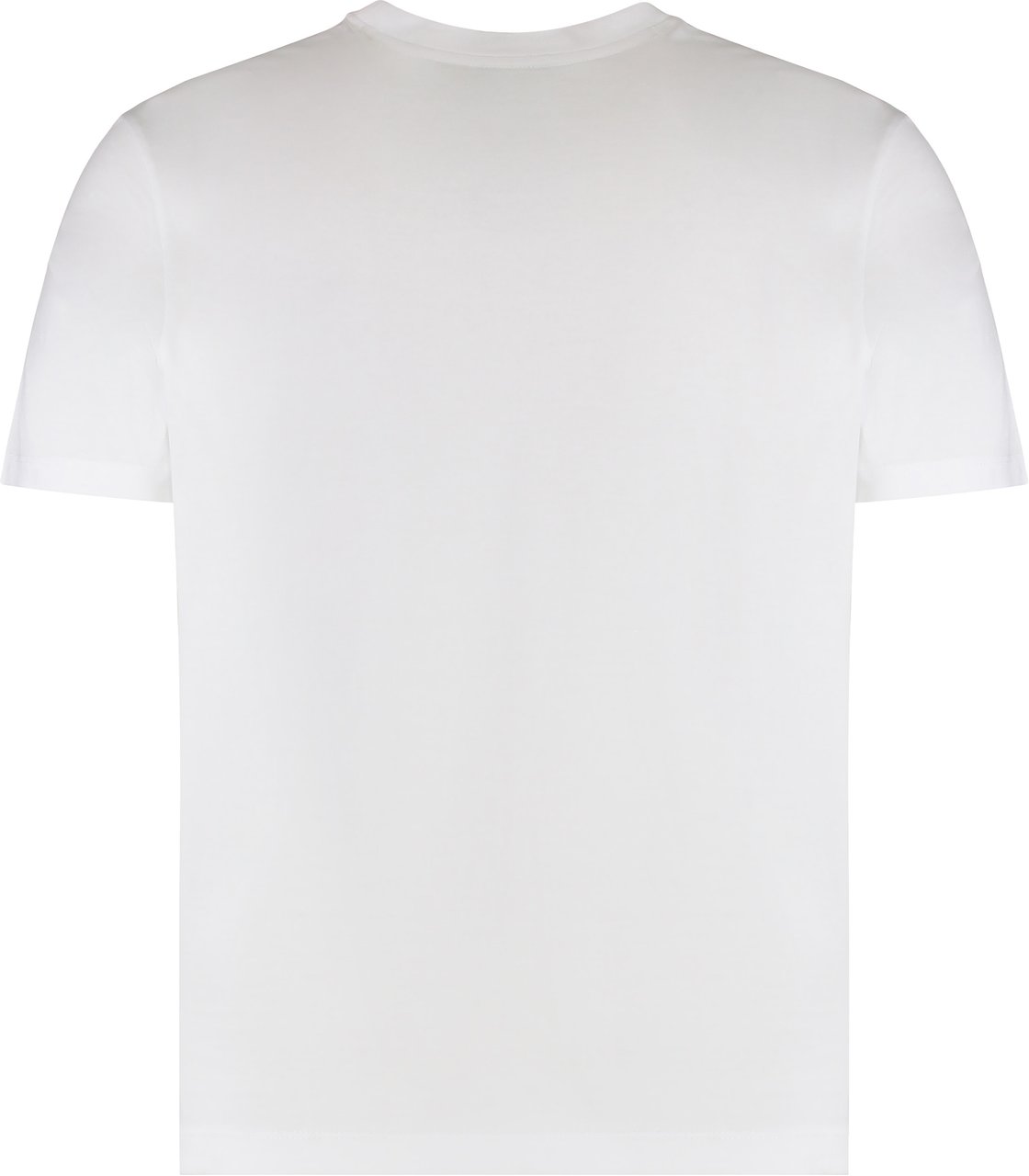 Paul & Shark Logo print cotton t.shirt Wit