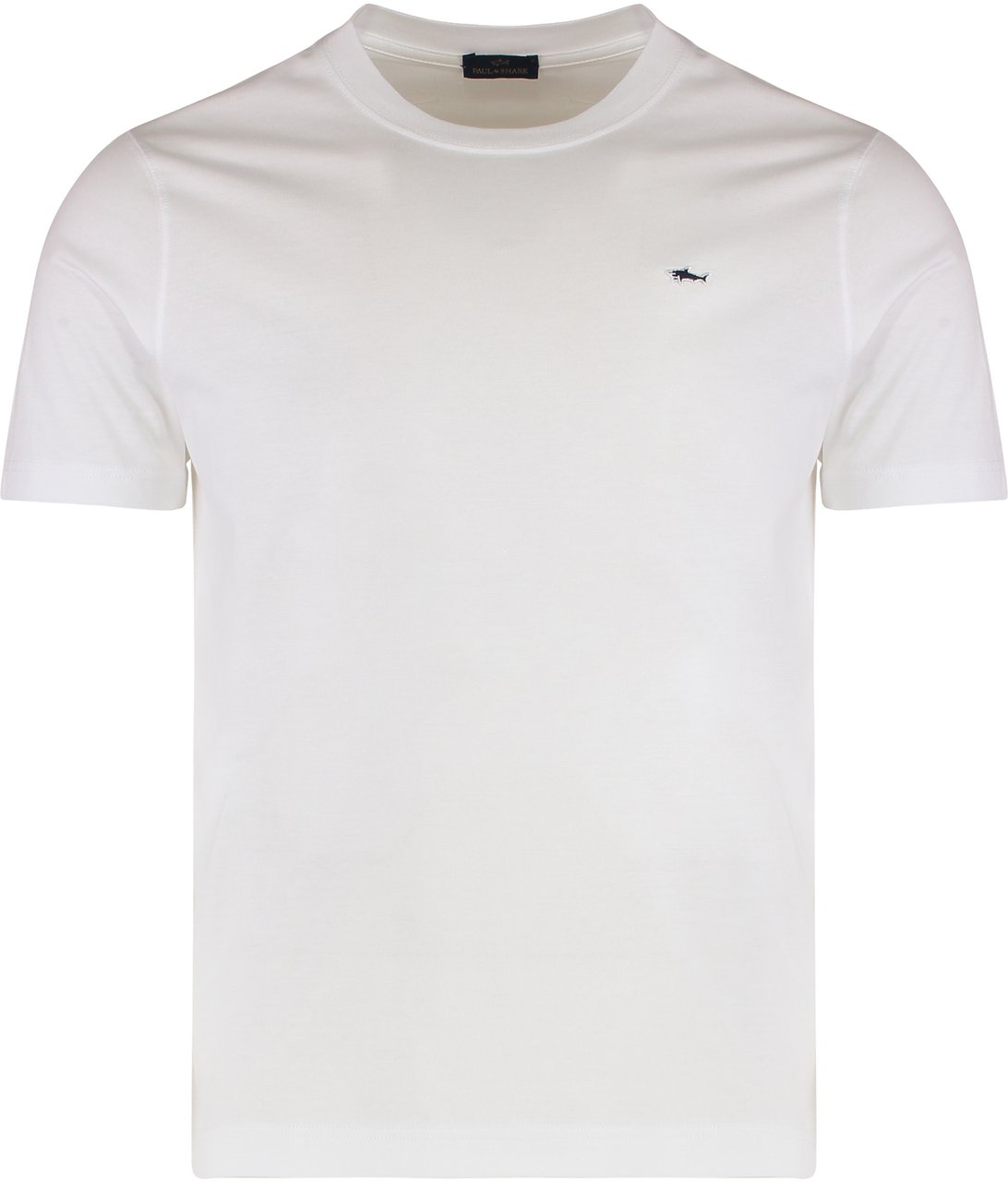 Paul & Shark White long-sleeve t-shirt with a minimalist design Wit