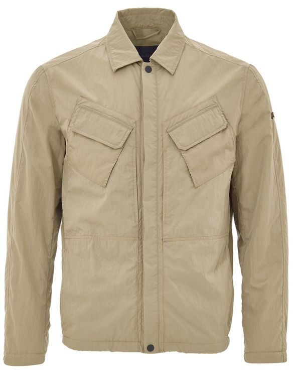 Paul & Shark Beige Polyester Coat Beige