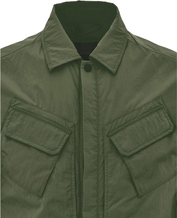 Paul & Shark Paul & Shark Green Polyester Coat Groen