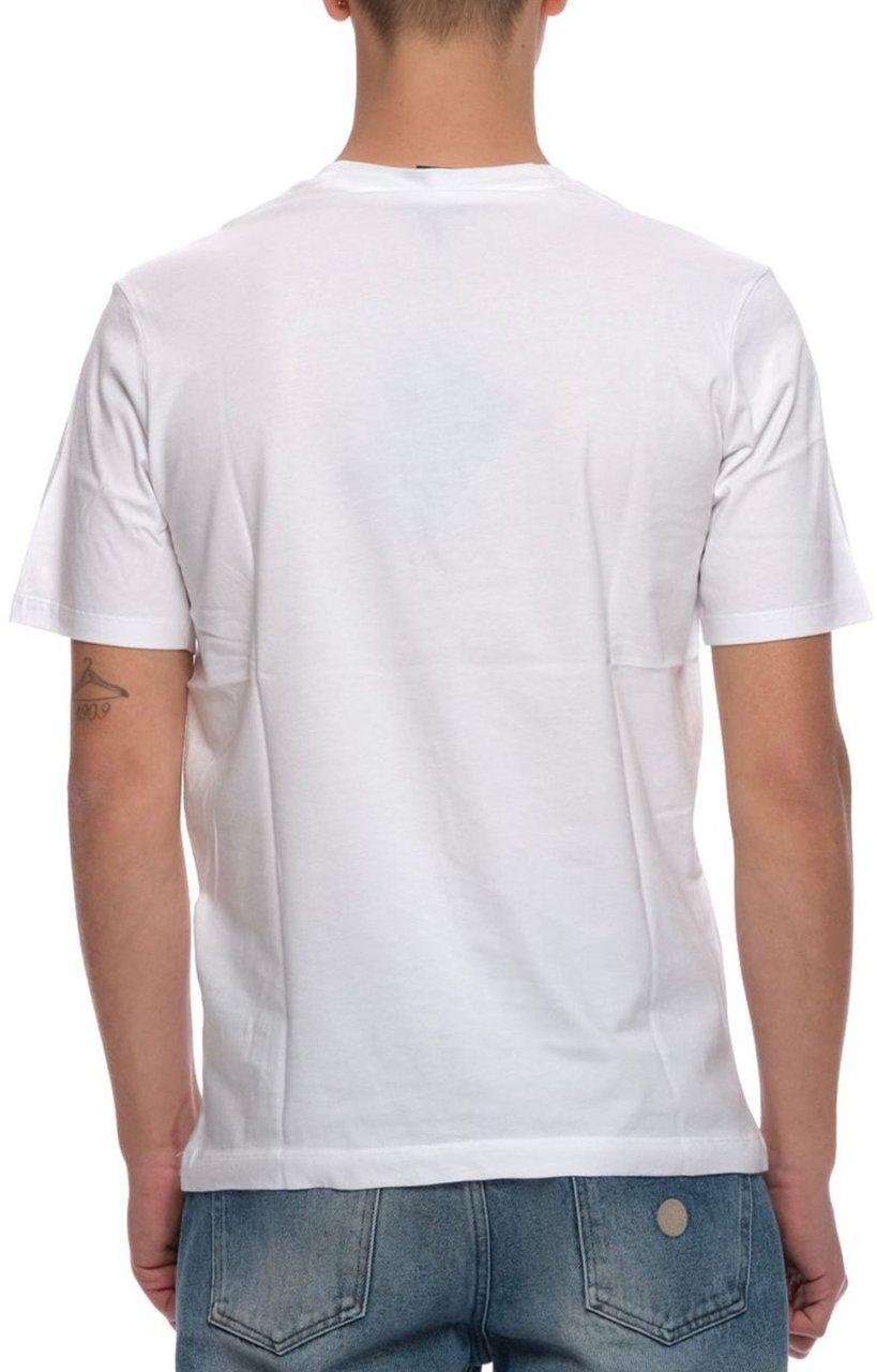 Paul & Shark White Crewneck T-Shirt Wit
