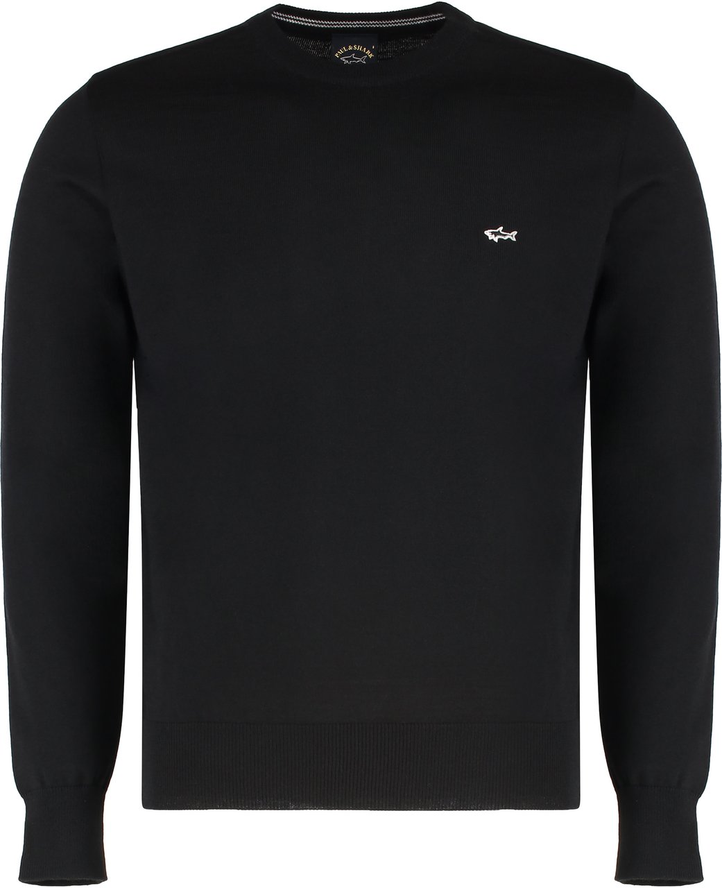 Paul & Shark Virgin wool sweater Zwart