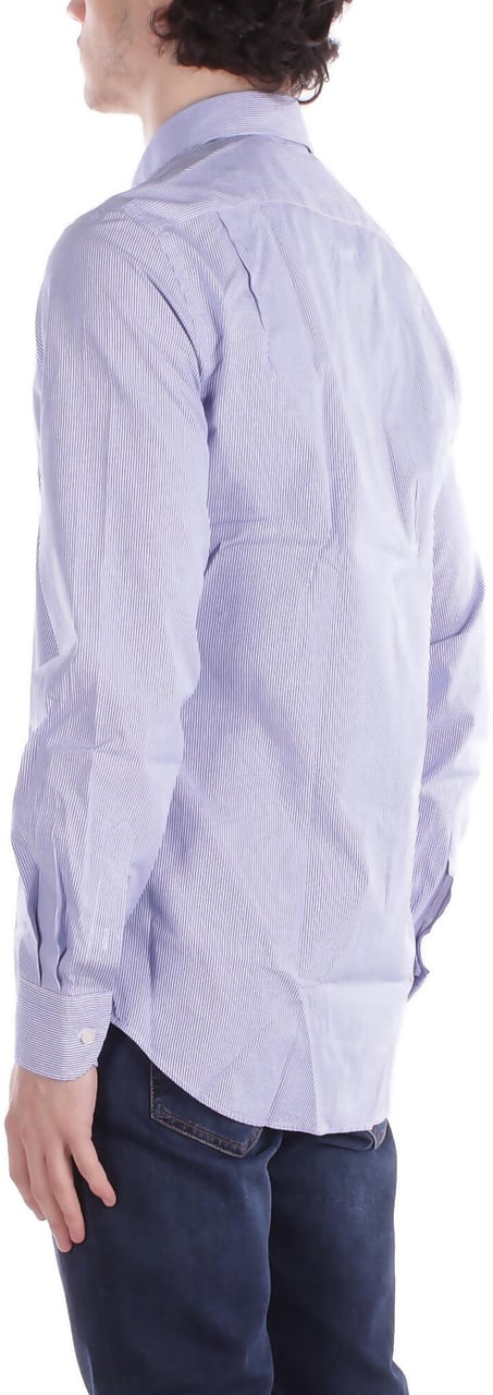 Paul & Shark Shirts Riga Celeste Blauw