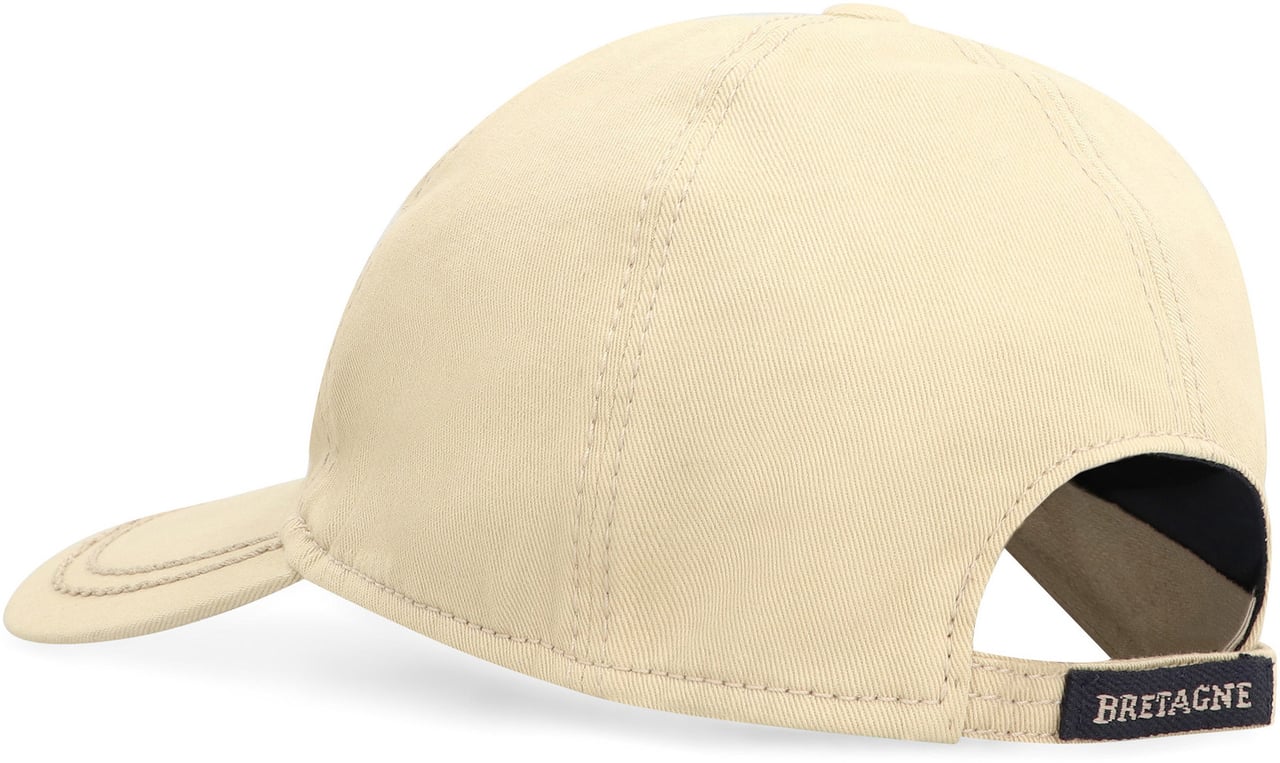 Paul & Shark Logo baseball cap Beige