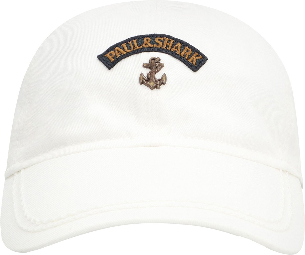 Paul & Shark Logo baseball cap Wit
