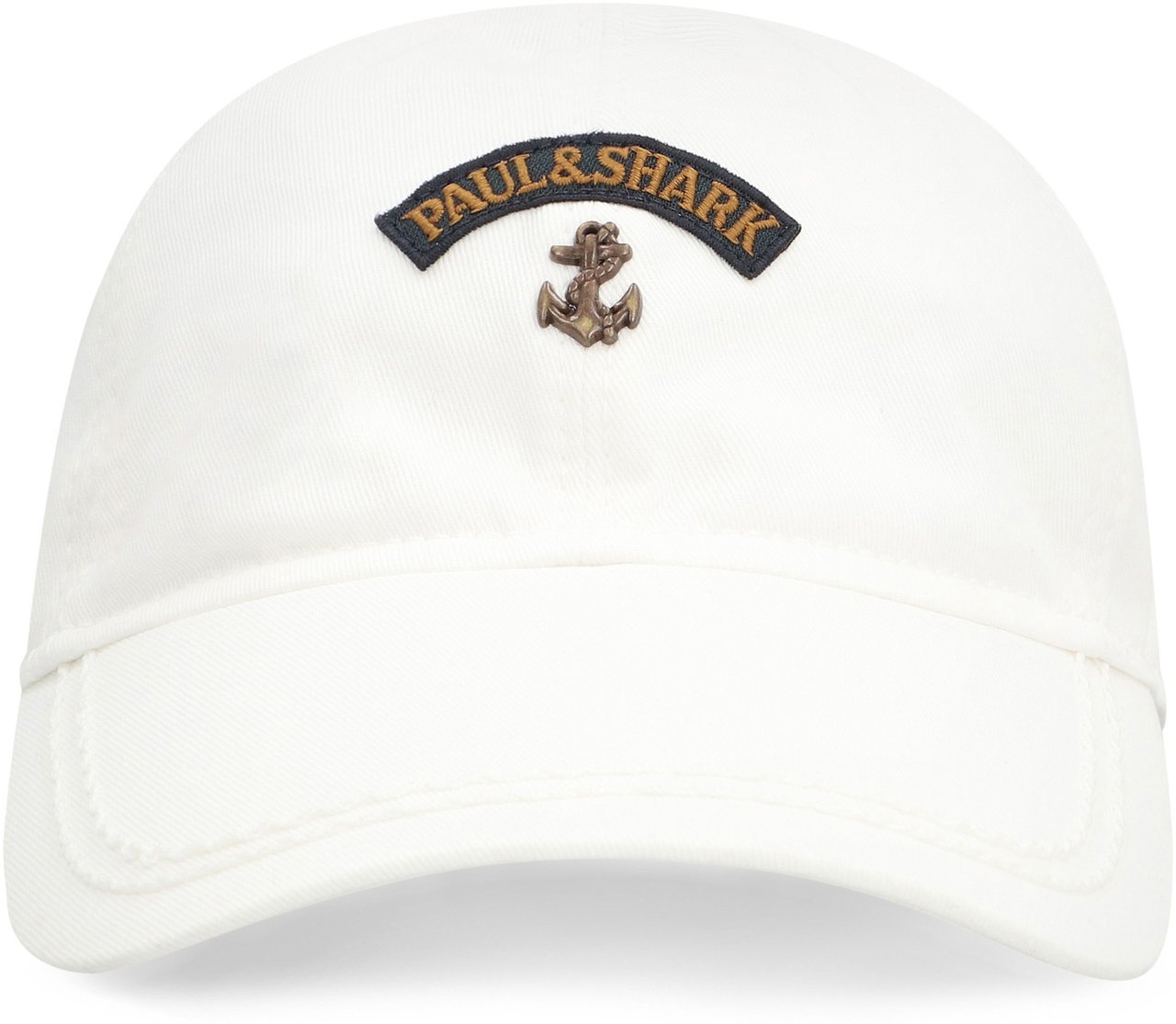 Paul & Shark Logo baseball cap Wit