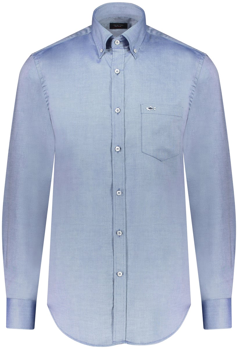 Paul & Shark Overhemd Blauw Blauw