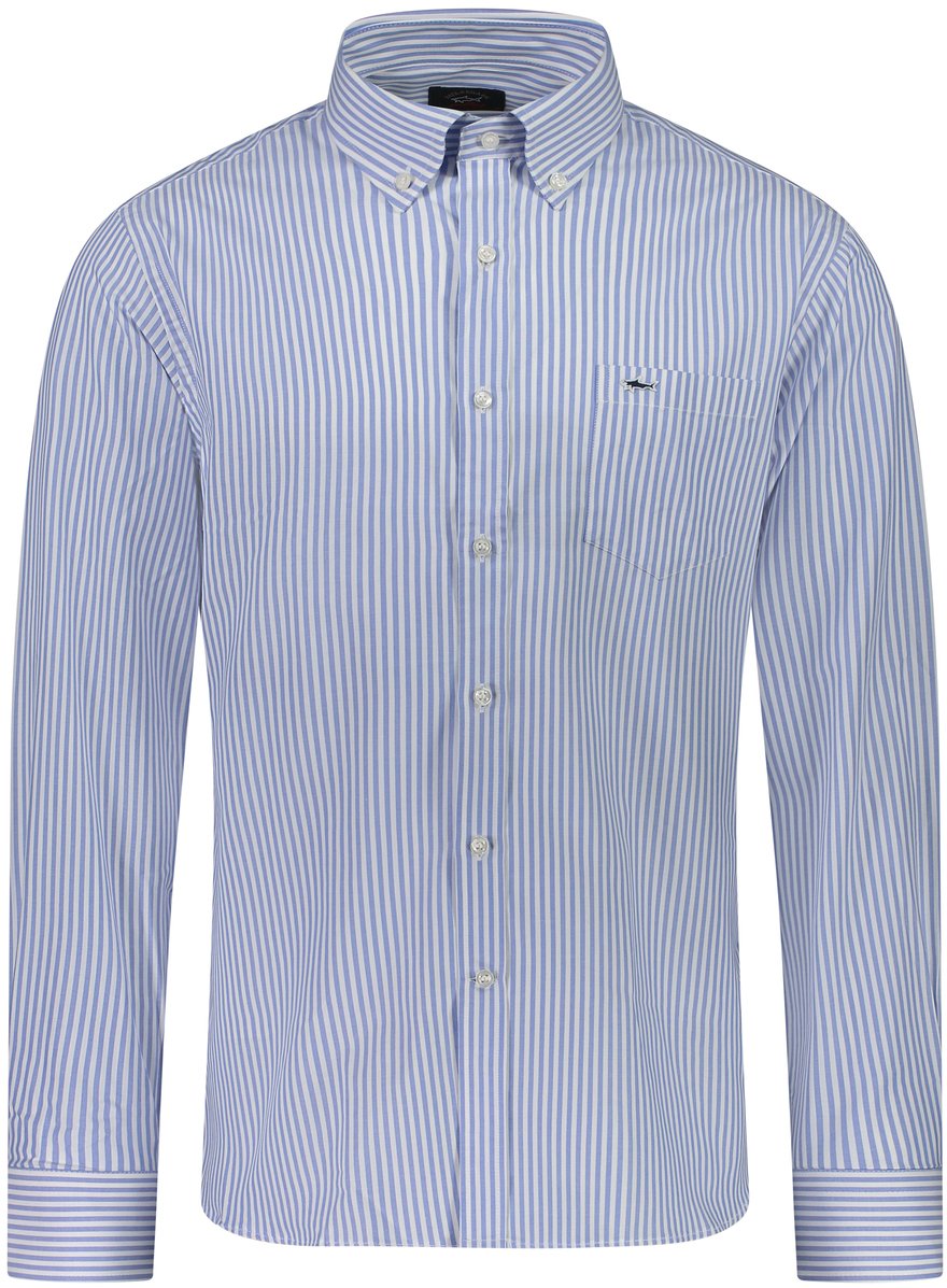 Paul & Shark Overhemd Blauw Blauw