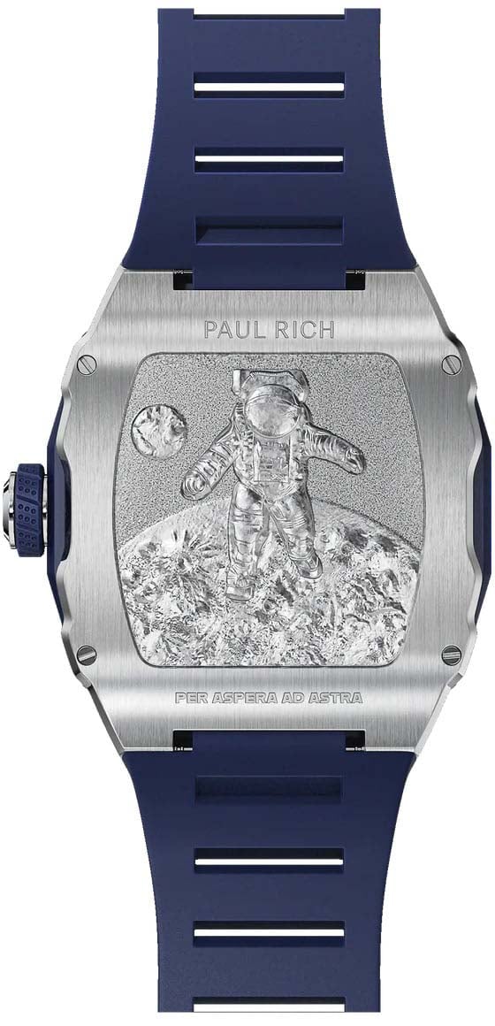 Paul Rich Astro Classic Abyss Lunar Blue AS02 horloge Blauw