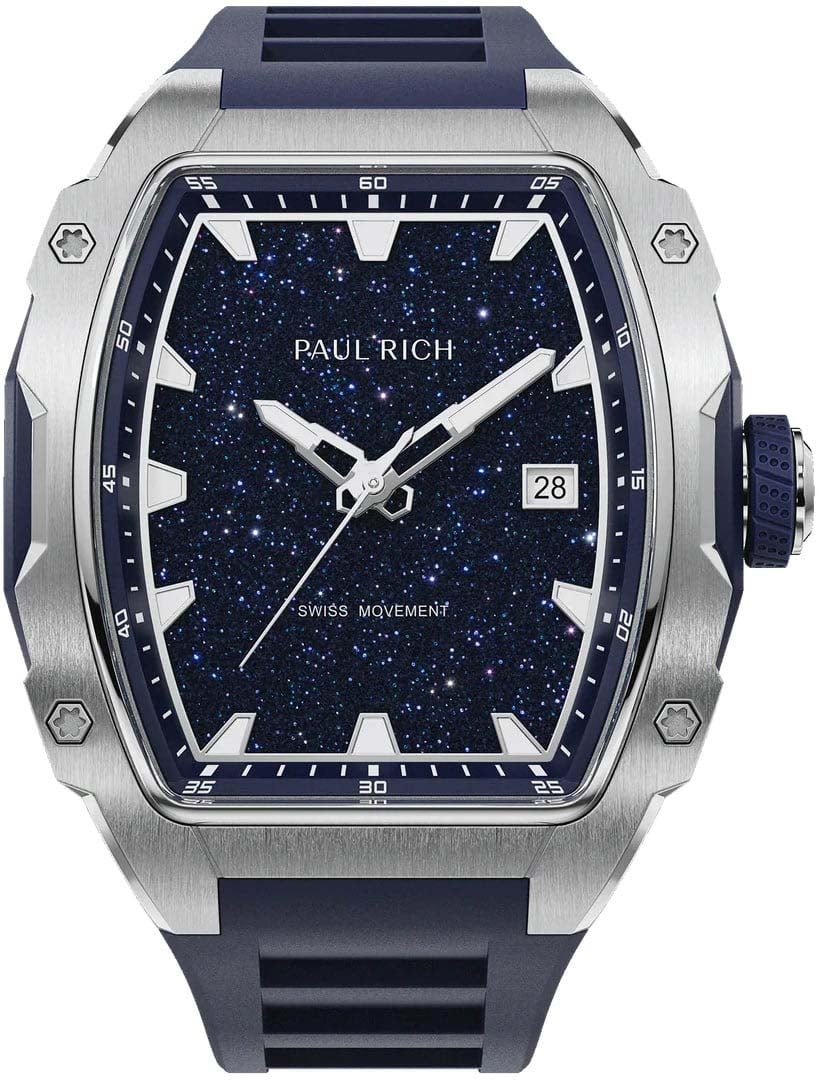 Paul Rich Astro Classic Abyss Lunar Blue AS02 horloge Blauw