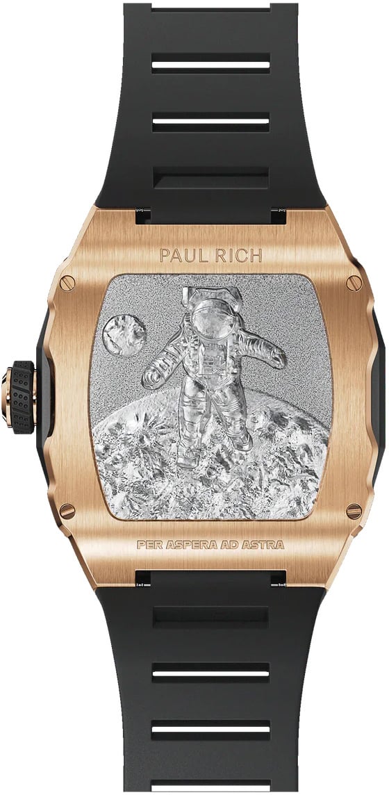 Paul Rich Astro Classic Eclipse Rose Gold AS05 horloge Blauw