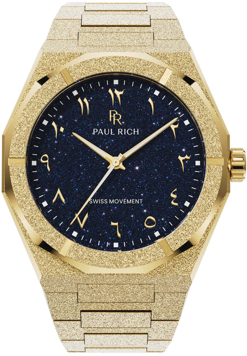 Paul Rich Frosted Star Dust II Desert Gold FARAB202 horloge Blauw