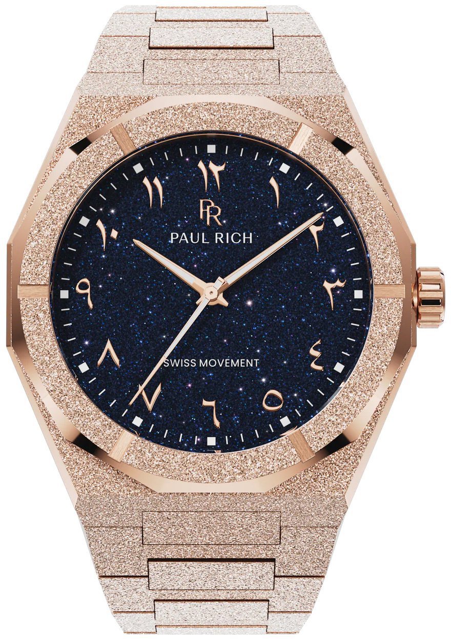 Paul Rich Frosted Star Dust II Sahara Sunrise FARAB204 horloge Blauw