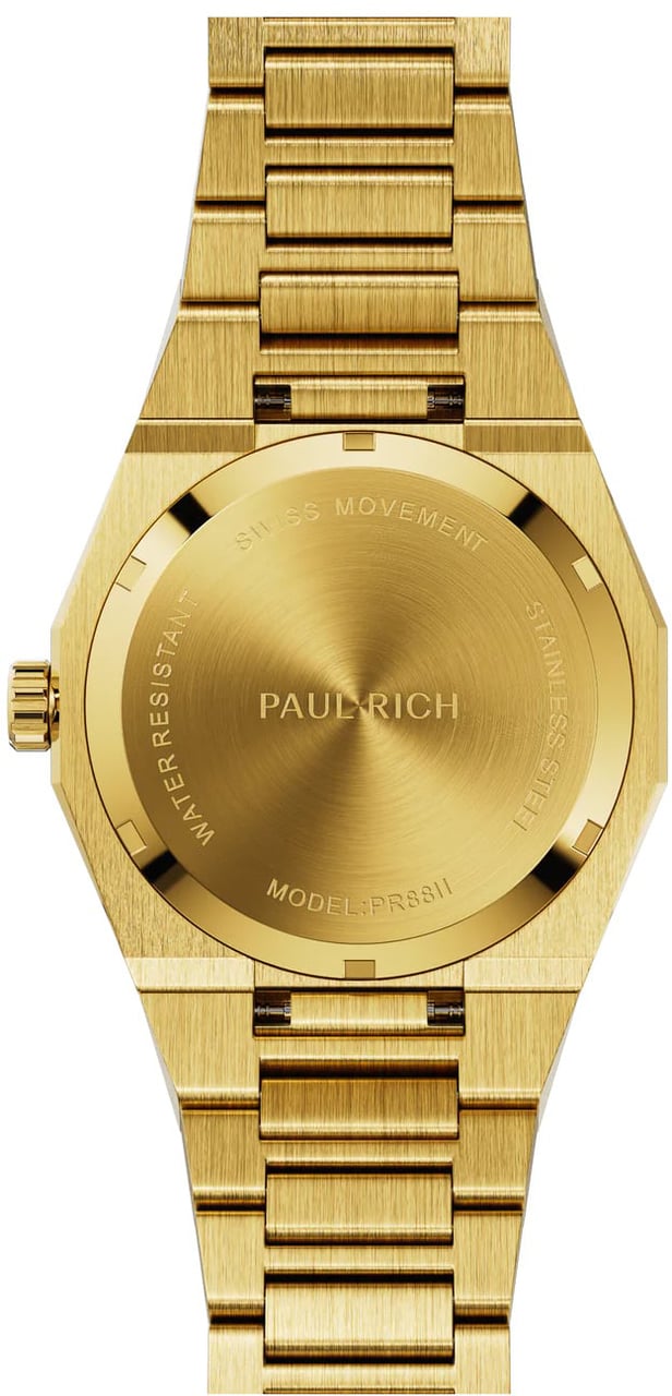 Paul Rich Frosted Star Dust II Desert Flame Arabic Gold FARAB209 horloge Rood