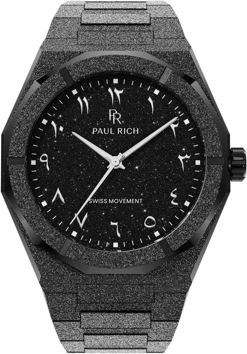 Paul Rich Frosted Star Dust II Desert Phantom FARAB211 horloge Zwart