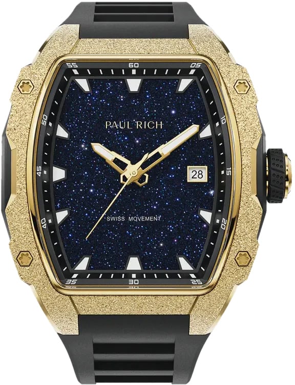 Paul Rich Astro Mason Gold FAS04 horloge 42.5 mm Blauw