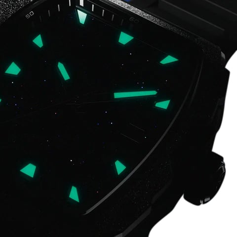 Paul Rich Astro Day & Date Lunar Silver FAS11 horloge 42.5 mm Blauw