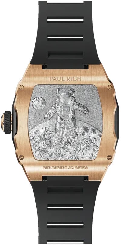 Paul Rich Astro Day & Date Eclipse Gold FAS13 horloge 42.5 mm Blauw