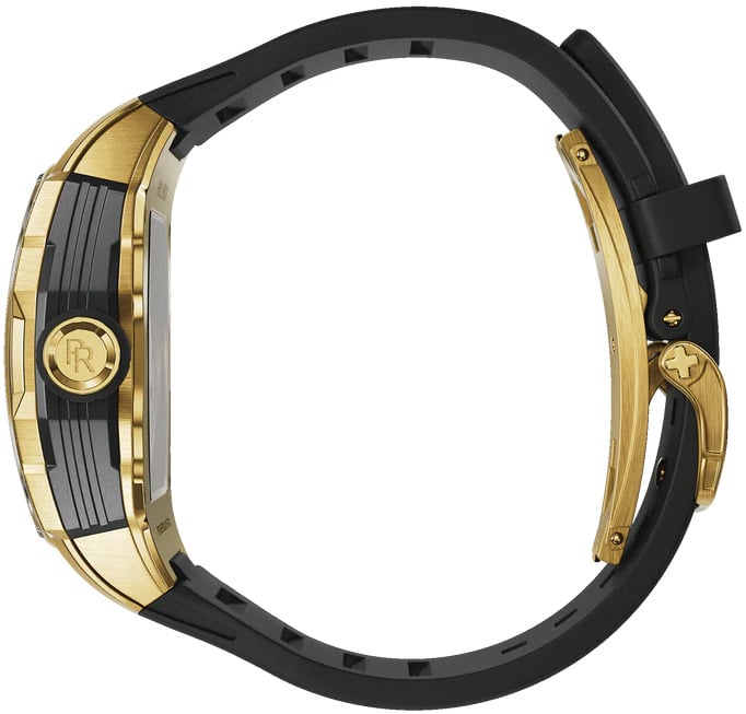 Paul Rich Astro Skeleton Mason Gold FAS24 automatisch horloge 42.5 mm Zwart