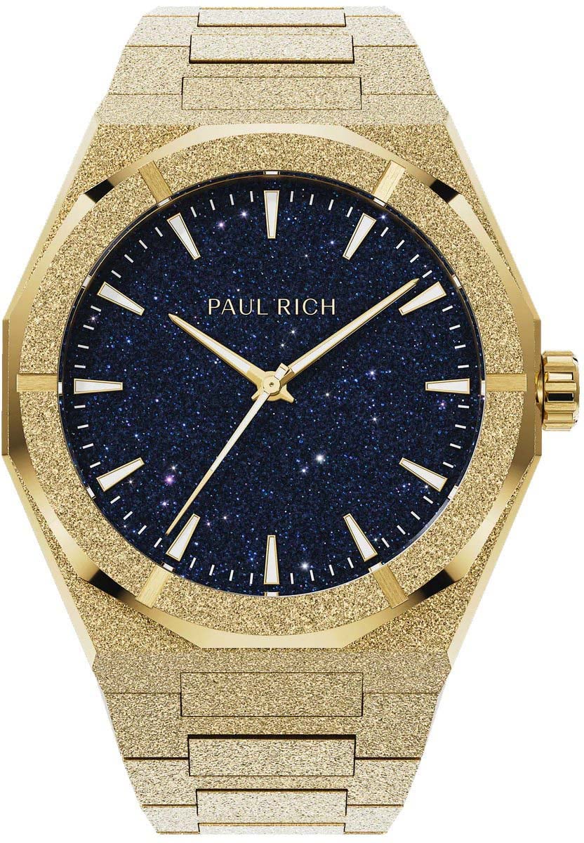 Paul Rich Frosted Star Dust II Gold FRSD202 horloge Blauw