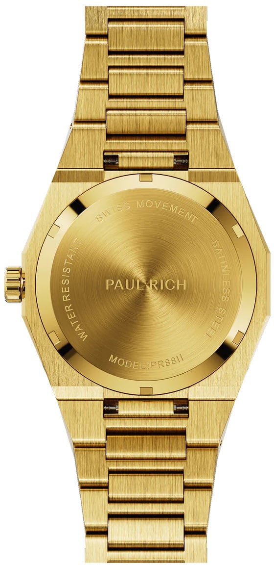 Paul Rich Frosted Star Dust II Gold Green FRSD208 horloge Groen