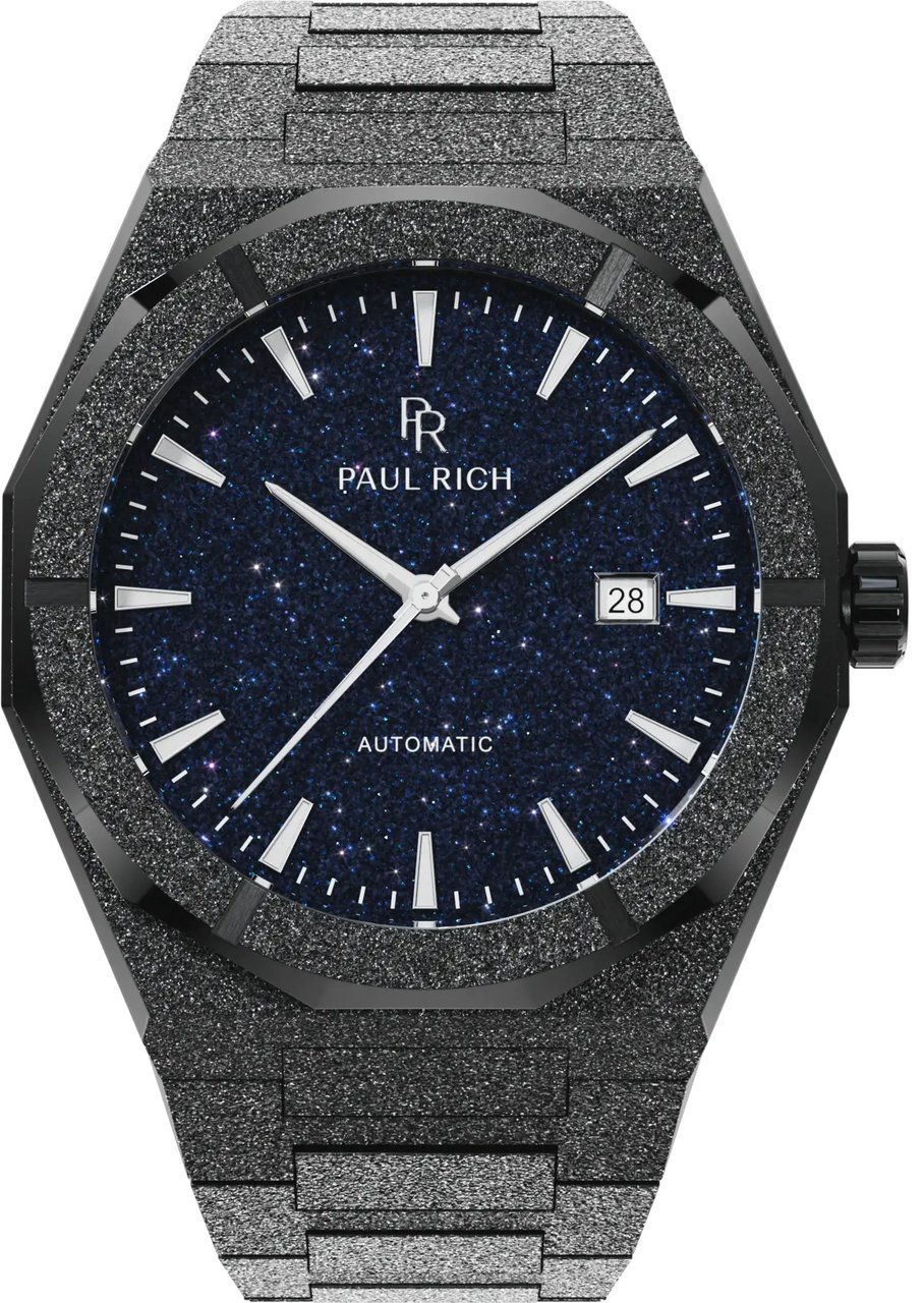 Paul Rich Frosted Star Dust II Black FSDA03 Automatic horloge Blauw