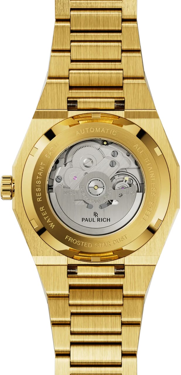 Paul Rich Frosted Star Dust II Gold Green FSDA08 Automatic horloge Groen