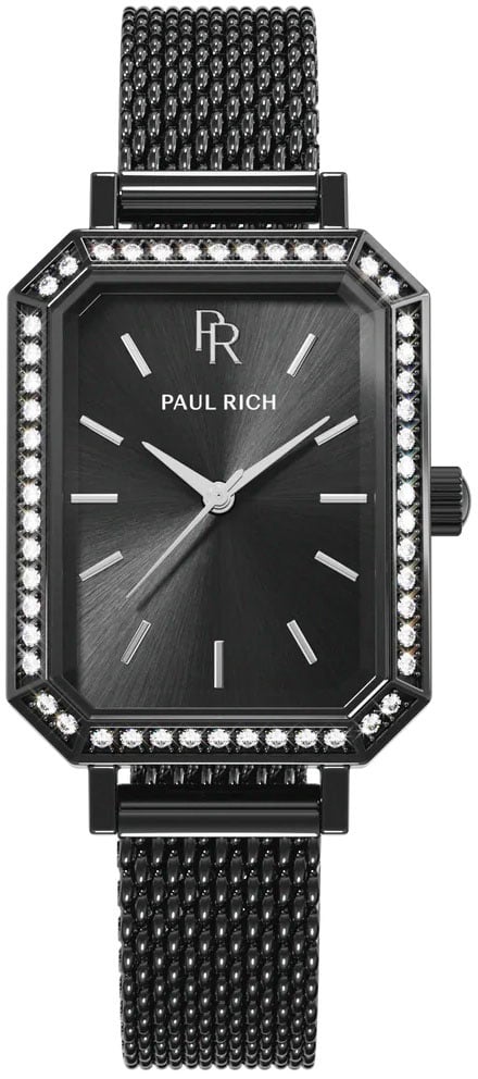 Paul Rich Icon Black ICO06 dameshorloge Zwart