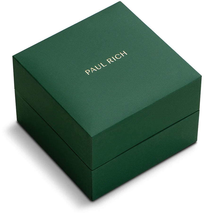 Paul Rich Icon Rose Gold Turqoise ICO07 dameshorloge Blauw