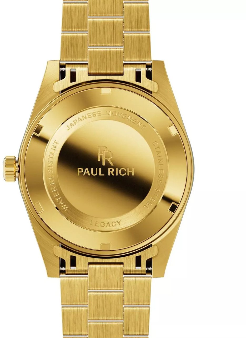 Paul Rich Legacy Aventurine Gold Green LEG01 horloge Groen