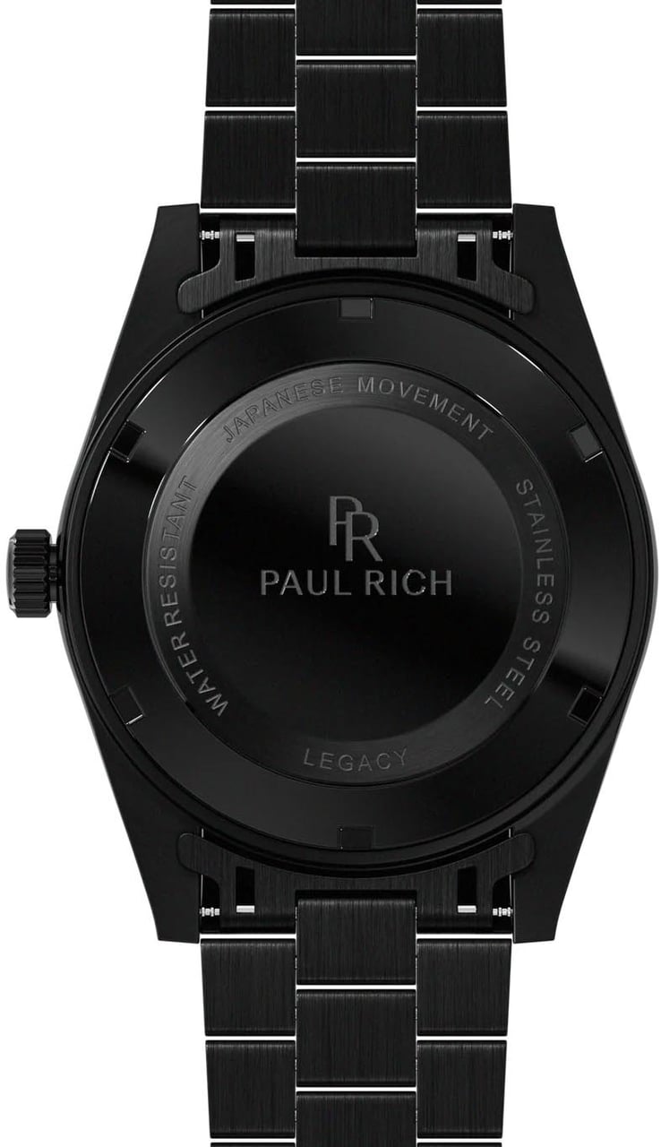 Paul Rich Legacy Rainbow Limited Black LEG01RA horloge Zwart