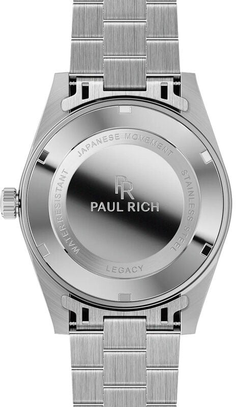 Paul Rich Legacy Aventurine Silver Blue LEG02 horloge Blauw
