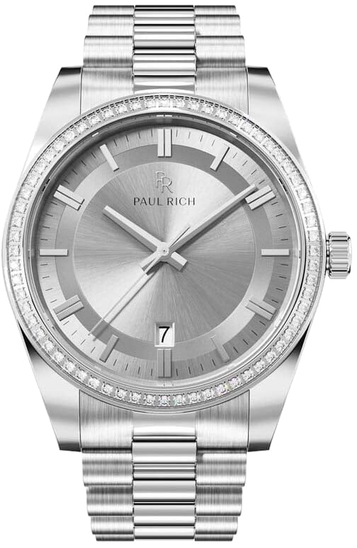 Paul Rich Legacy All Silver LEG06 horloge Zilver