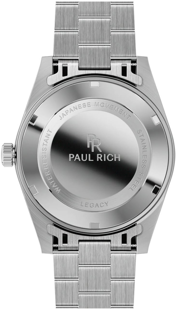 Paul Rich Legacy Aventurine Silver Green LEG09 horloge Groen