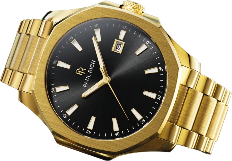 Paul Rich Mercer Goldline MER07 horloge Zwart