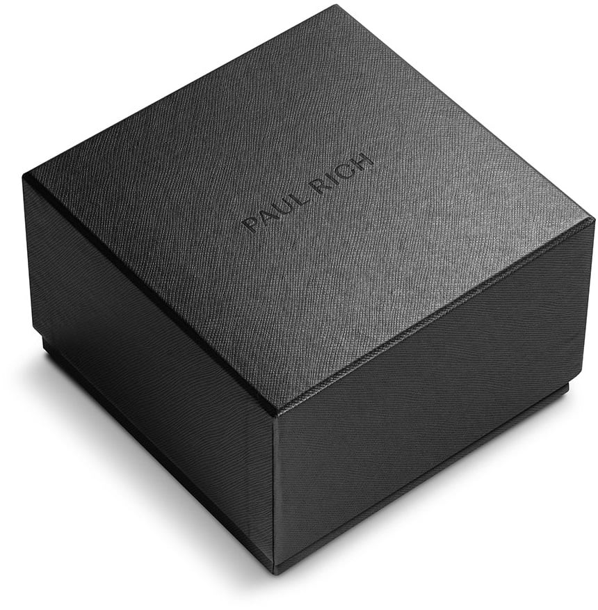 Paul Rich Moonphase Frosted Star Dust II Black MOON07 horloge Blauw