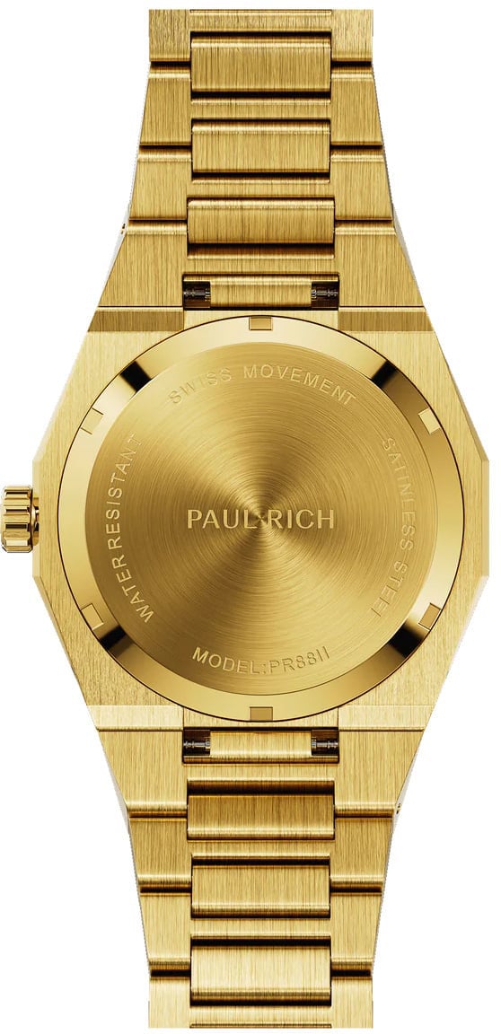 Paul Rich Star Dust II Gold Red SD207 horloge Rood