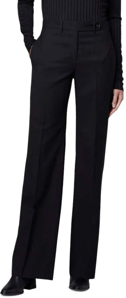 Paul Smith Pantalon large Droit noir Traveling W1R 306T N00001 79 Paul Smith Femme Zwart