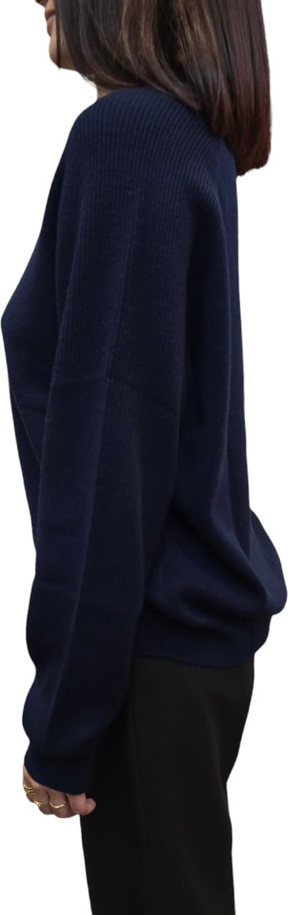 Paul Smith Pull col V navy cachemire laine Intérieur baya W1R 480N N11053 49 Paul Smith Femme Divers